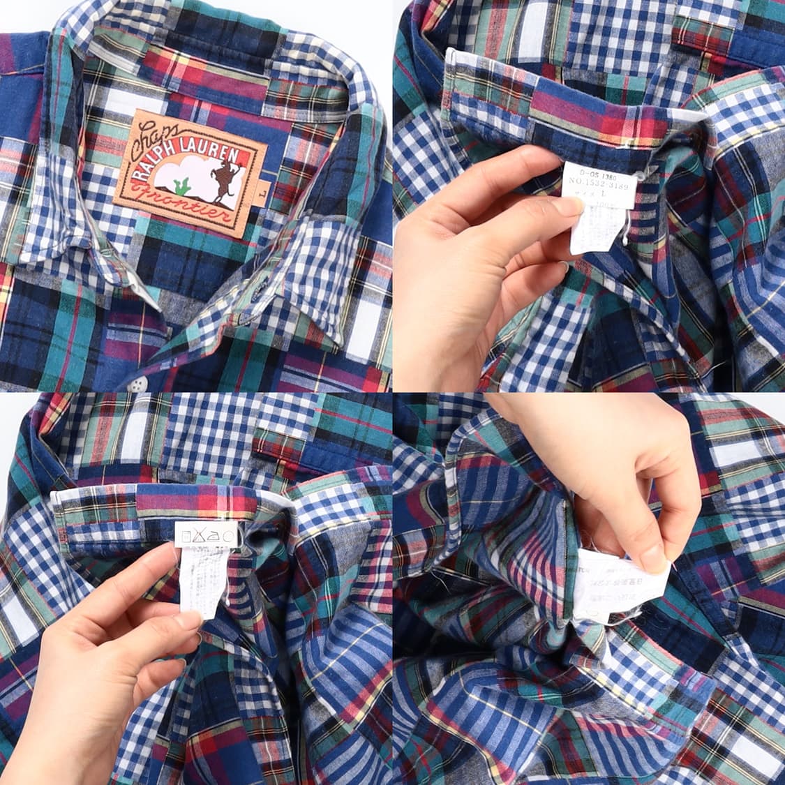 폴로 랄프로렌 패치워크 셔츠   상품이미지6