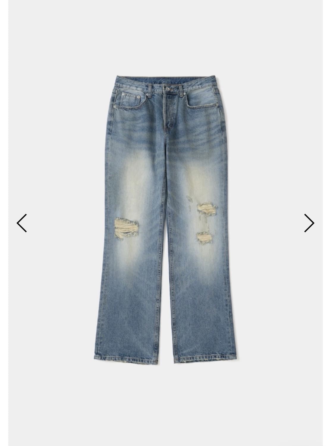 강정석 DENIM PANTS TYPE 04 새상품 상품이미지1