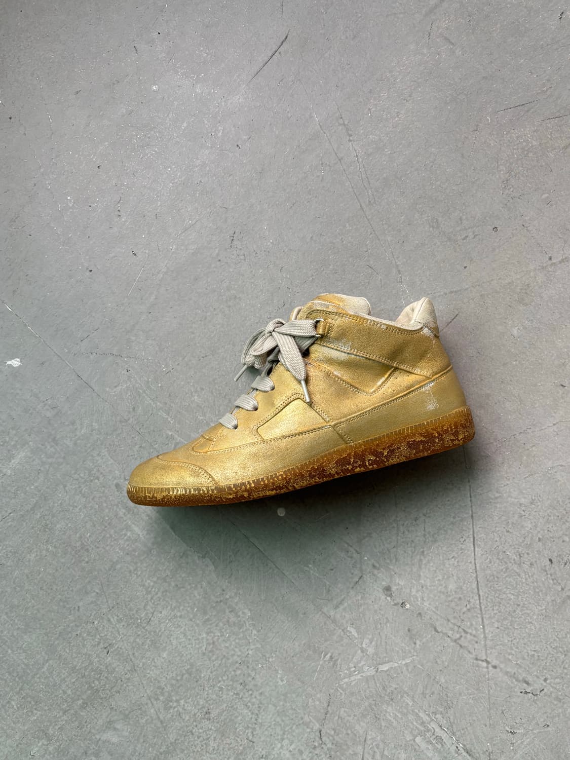 마틴 마르지엘라 골드 크랙업 하이탑  상품이미지5