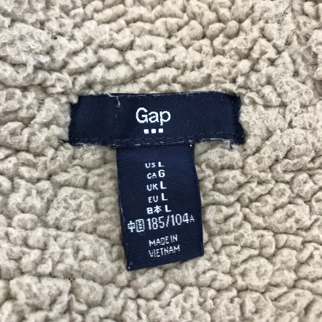 GAP 갭 양털 쉐르파 후드집업 [L] 상품이미지4