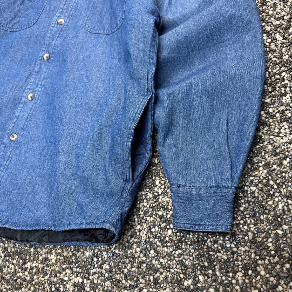랭글러 클래식 트러커 데님 셔츠 자켓 (XL) 상품이미지2