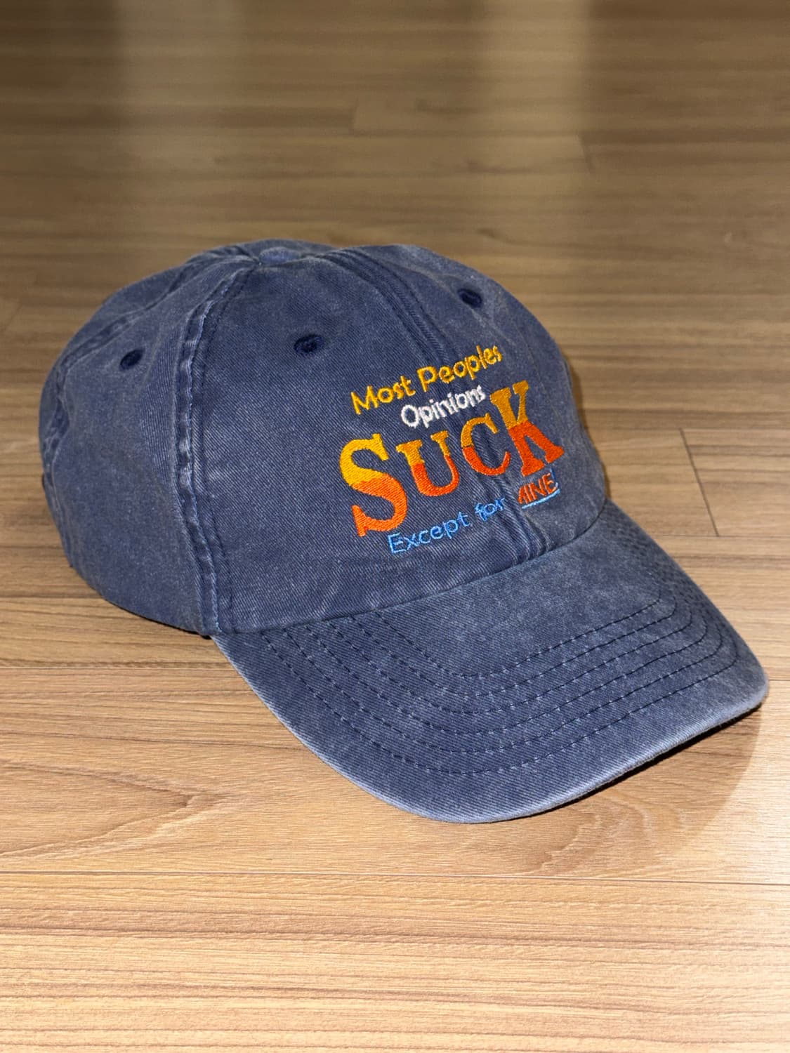 WILD DONKEY 와일드동키 오피니언 볼캡 빈티지 블루 상품이미지1