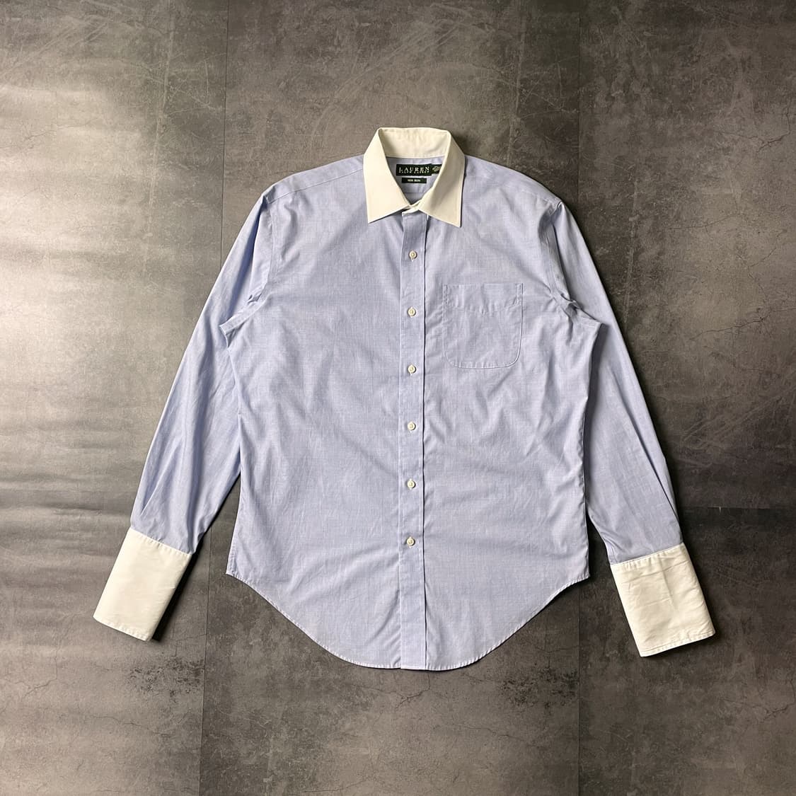 RALPH LAUREN 랄프로렌 빈티지 화이트 커프스 셔츠 상품이미지1