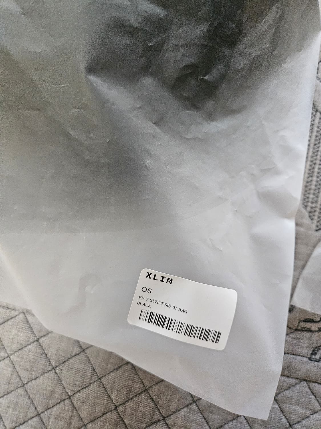 [OS] XLIM EP.7 SYNOPSIS 02 BAG BLACK 엑슬림 상품이미지5