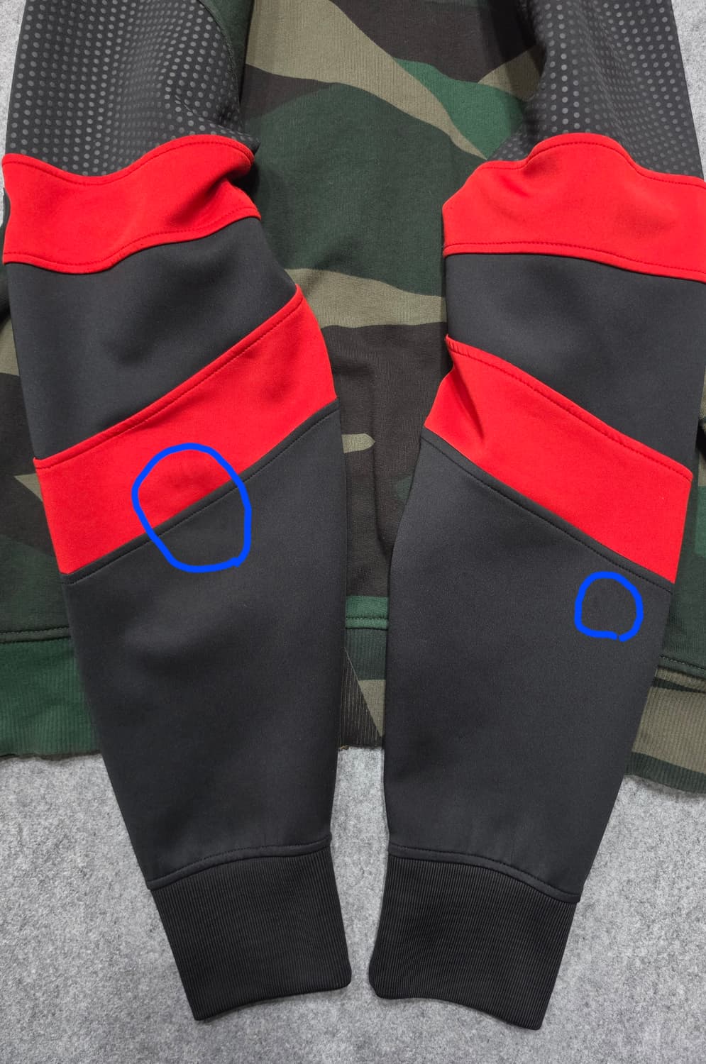 하이드로겐 카모플라쥬 카모 스컬지퍼 투웨이 후드집업 XL 상품이미지6