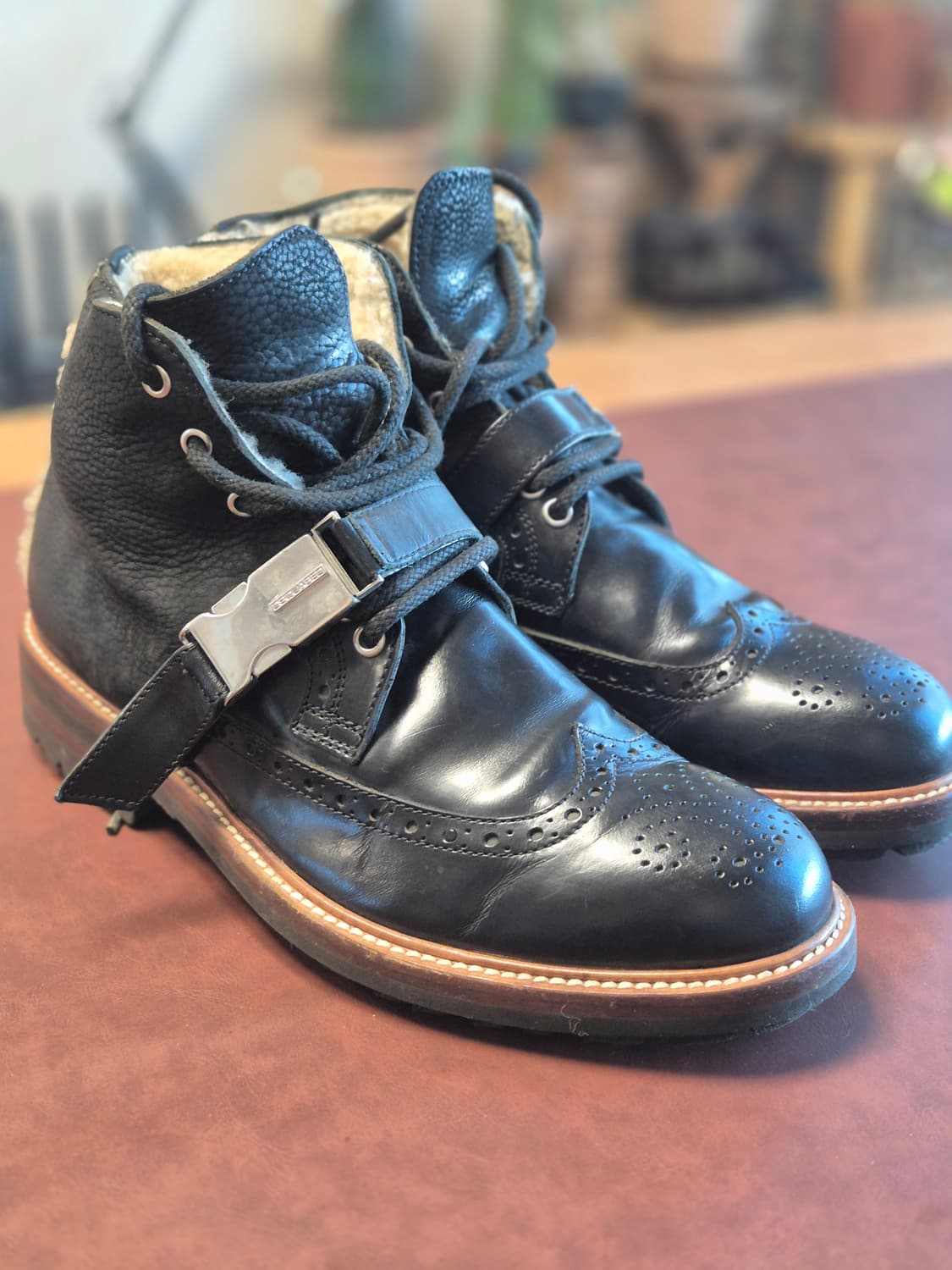 실착용2회 260-265(40.2/1) 디스퀘어드 남자부츠 상품이미지2