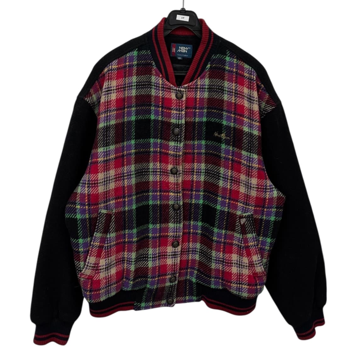  new man 올드스쿨 울 바시티 자켓 상품이미지1