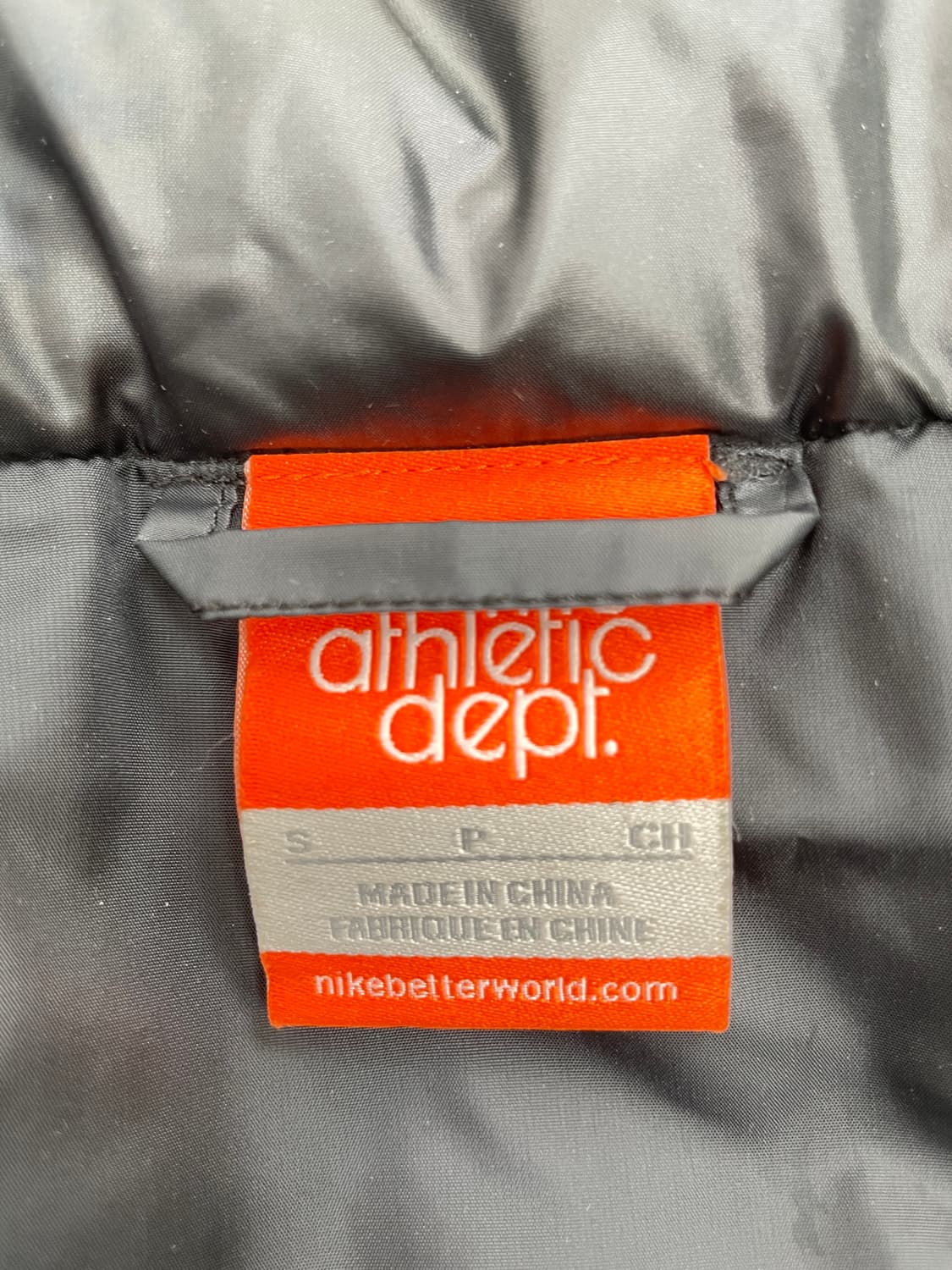 나이키 블랙 덕다운 후드 숏패딩 상품이미지2