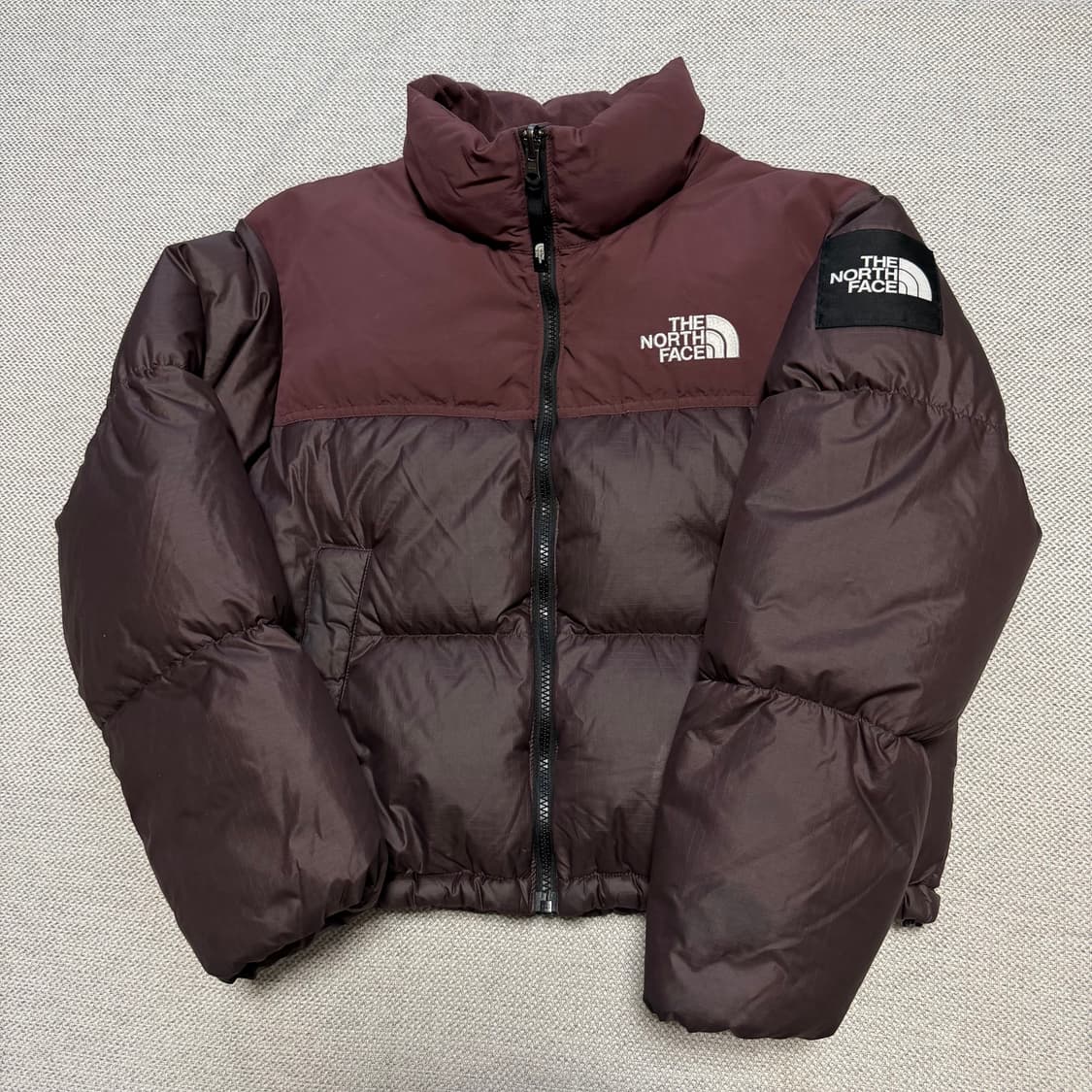노스페이스 화이트 라벨 노벨티 눕시 다운 자켓 코코아 브라운 상품이미지1