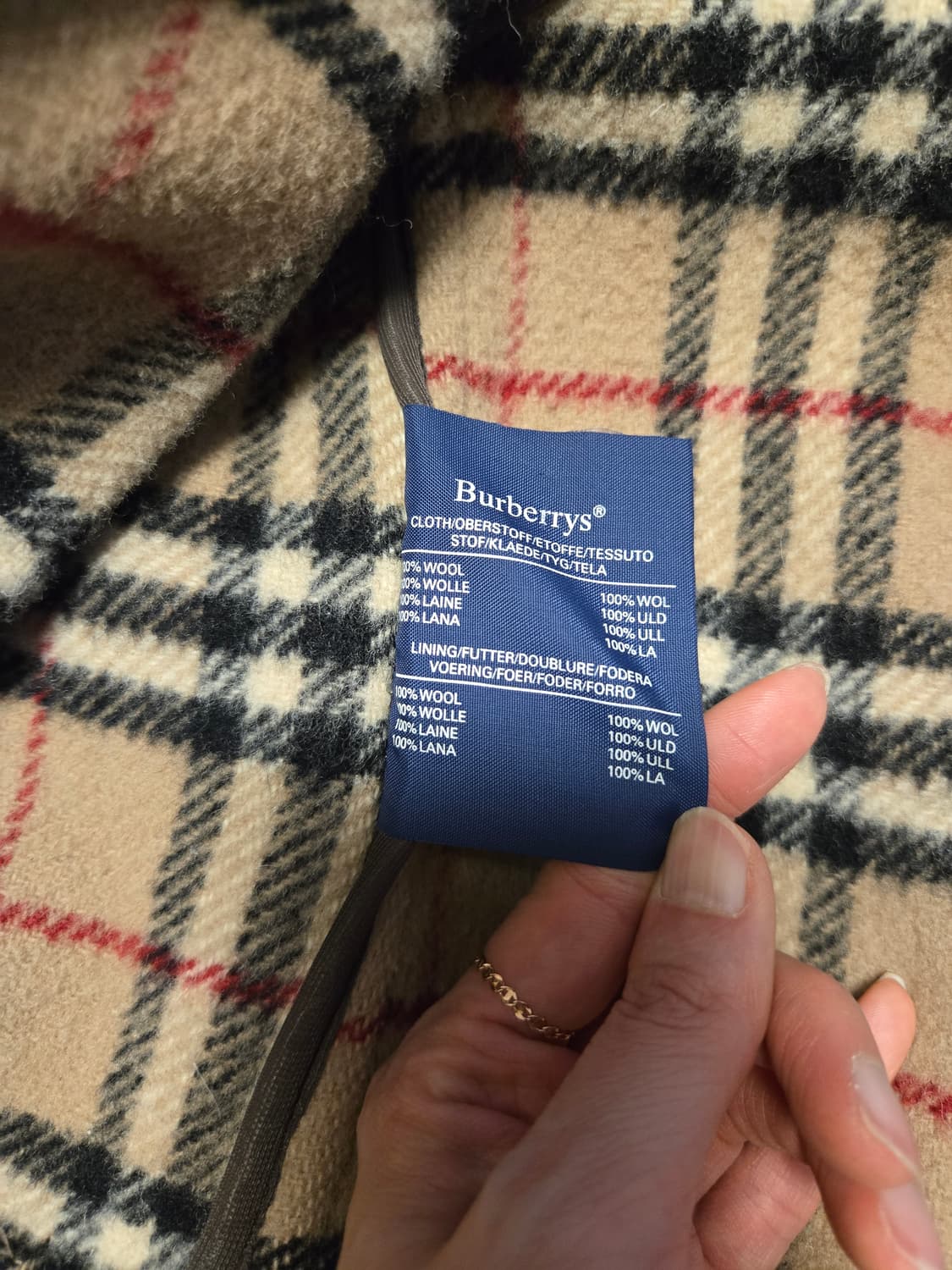 [m] 버버리 여성 클래식 떡볶이 더플코트 상품이미지7