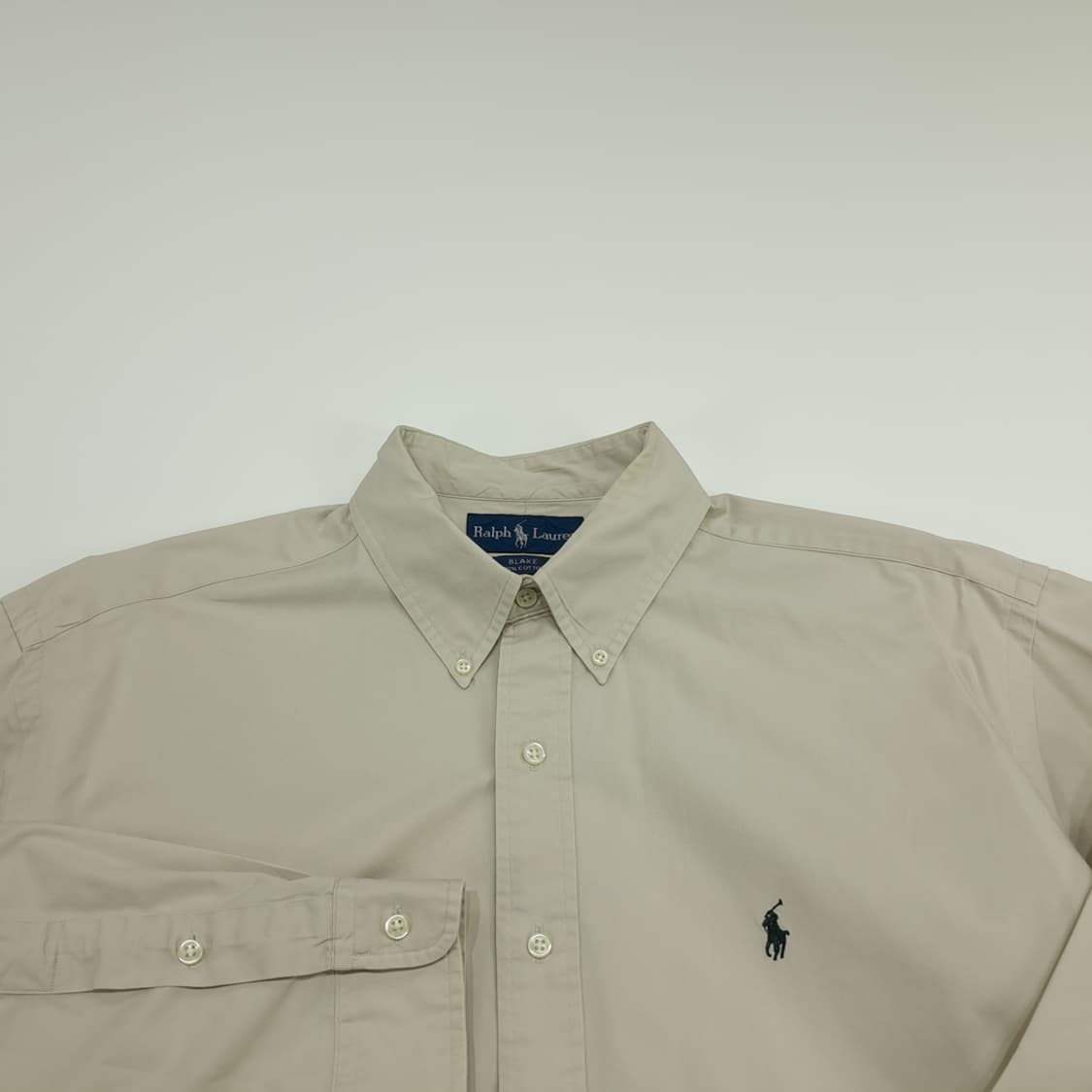 CN714 L 폴로 랄프로렌 그레이지 긴팔 셔츠 남방 상품이미지3