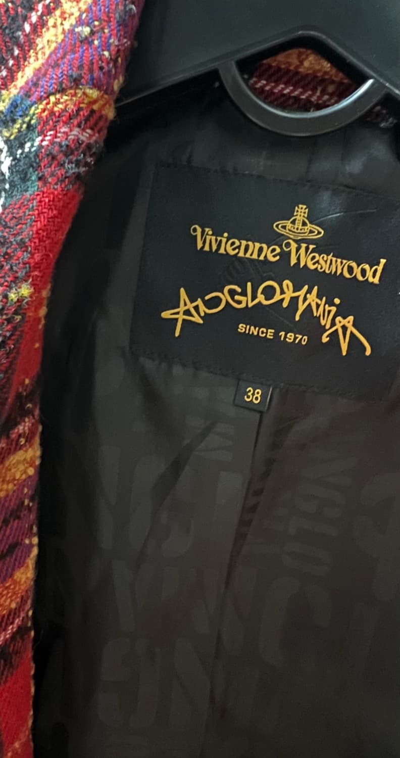 [비비안웨스트우드] 레드벨벳 조이 비비안 체크 자켓 상품이미지7