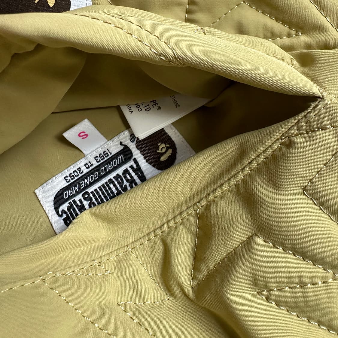 A BATHING APE 22SS 베이프 리버시블 바시티 자켓 상품이미지8