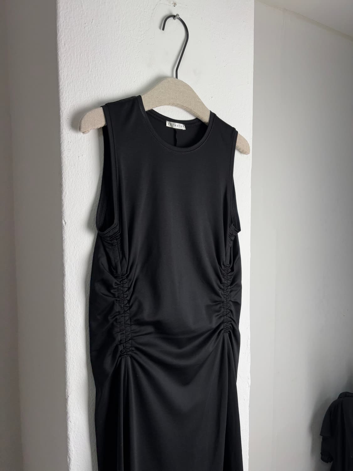 ESTNATION Black long dress 상품이미지3