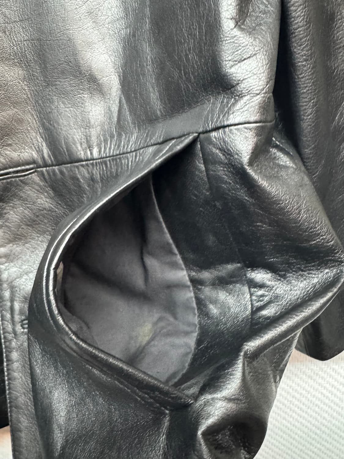 윌슨 리얼레더 내피분리 자켓 S(M~L) 상품이미지4