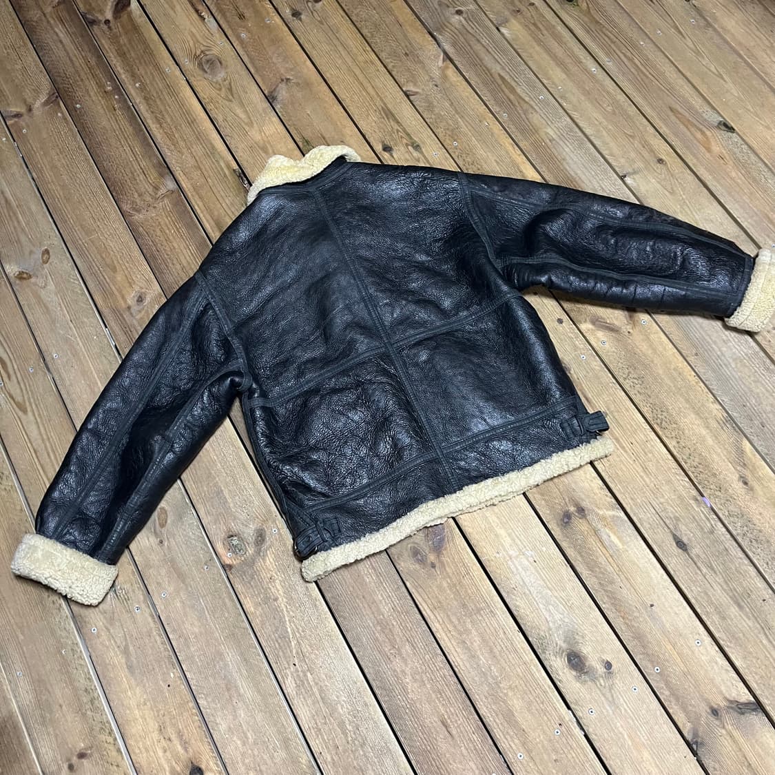 빈티지 양털 양가죽 무스탕 상품이미지2