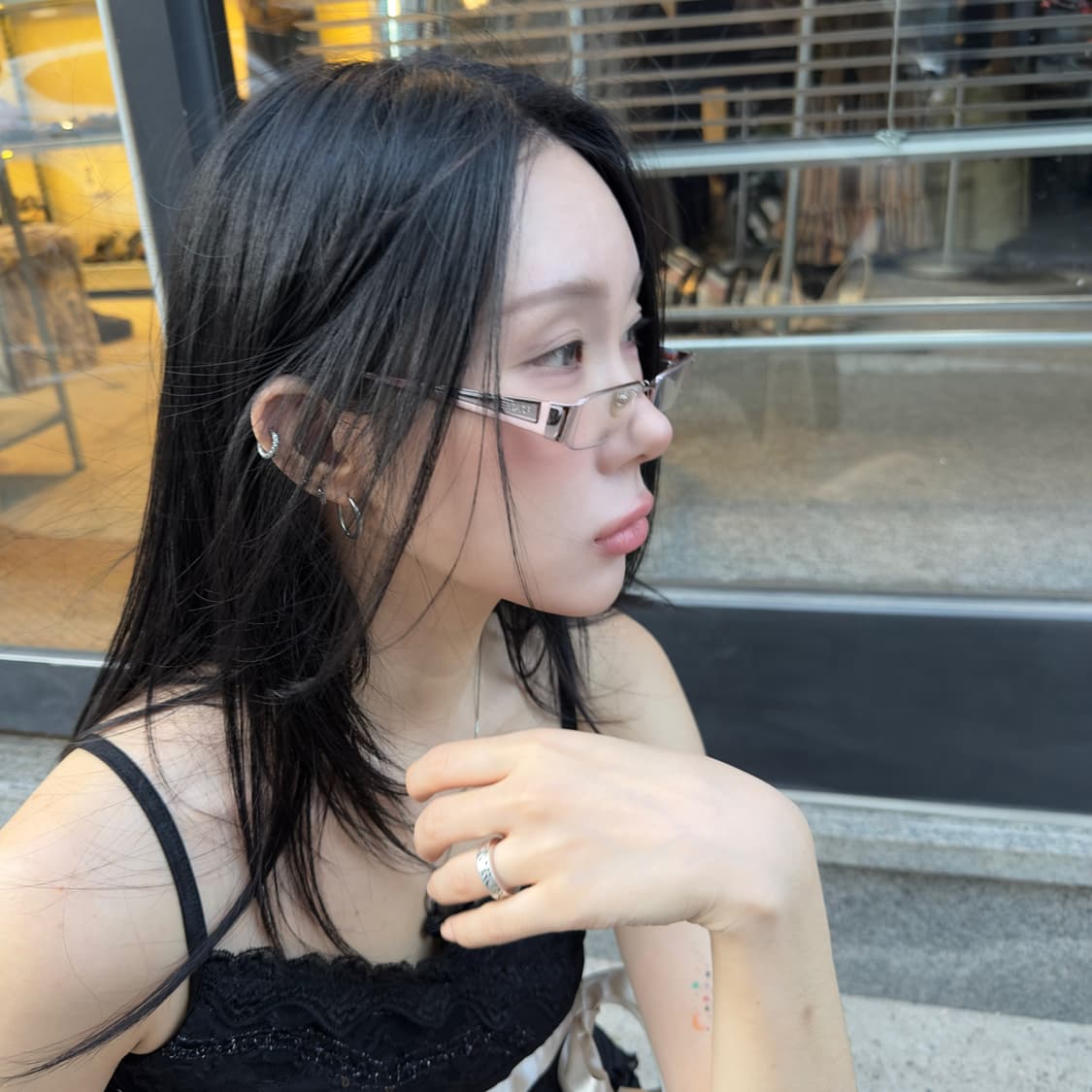 00s 베르사체 핑크 스키니 안경 상품이미지9