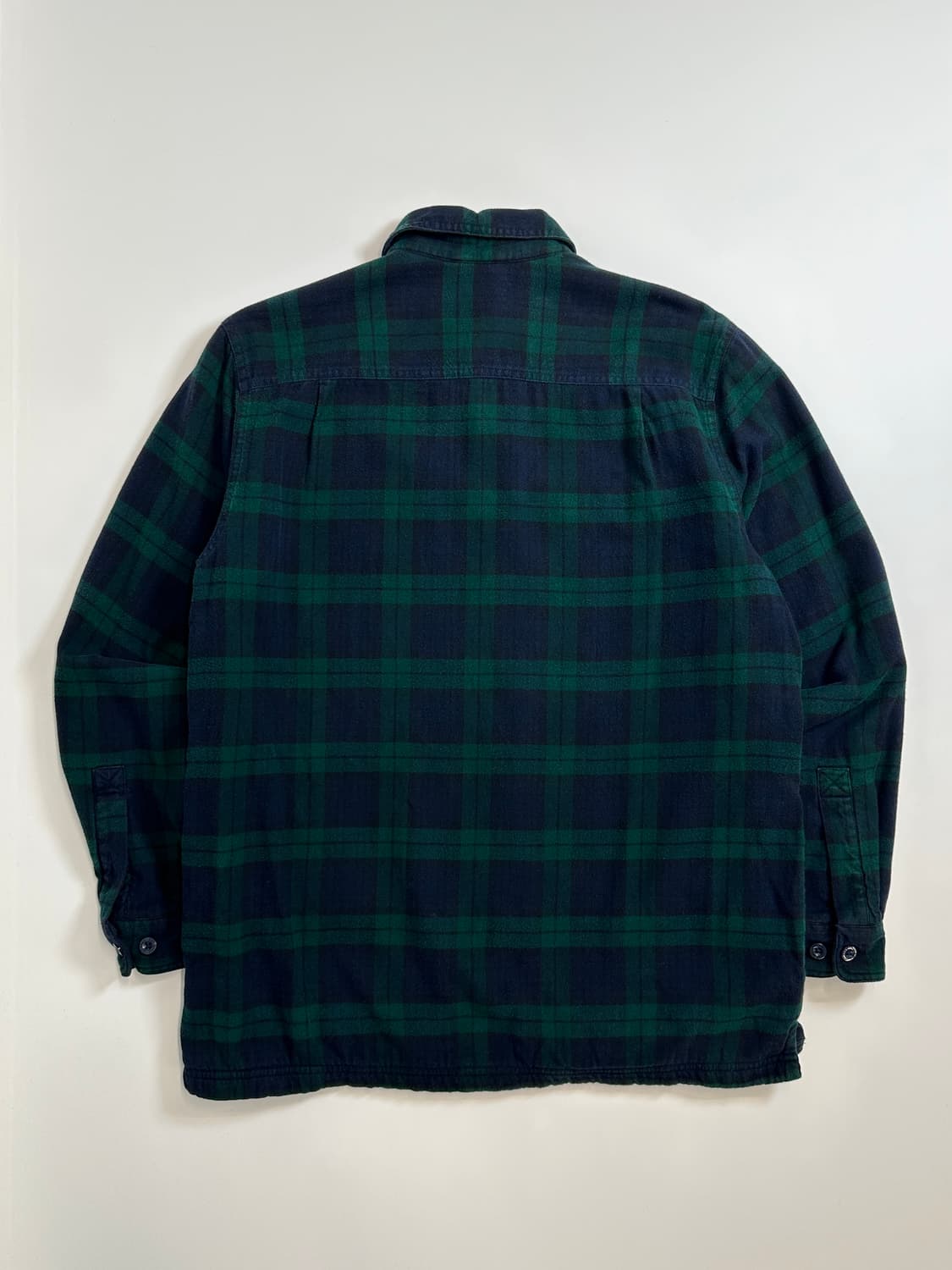 LL bean 엘엘빈 플란넬 체크 플리스 셔츠  상품이미지5