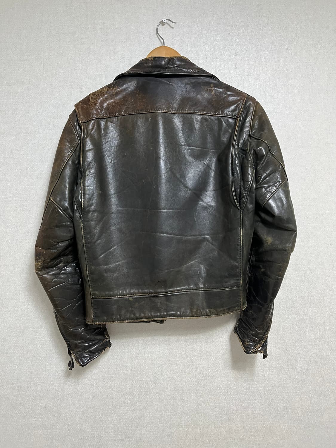 소가죽 라이더 자켓 상품이미지3