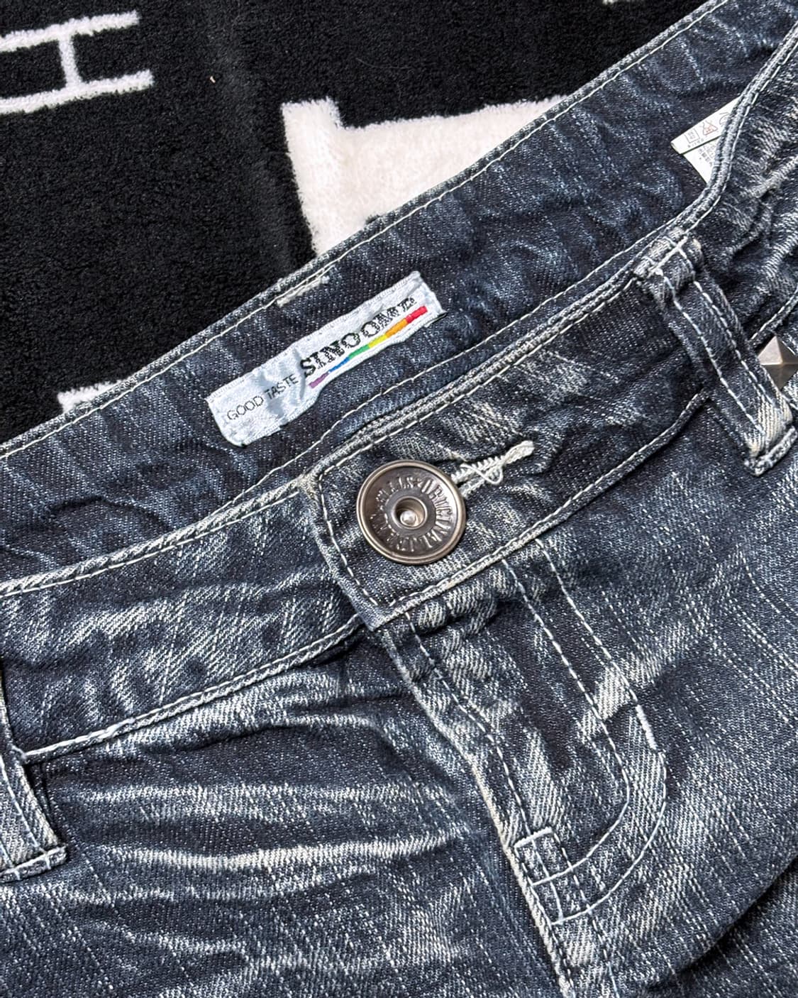 일본빈티지 갸루스타일 미니 스커트 상품이미지3