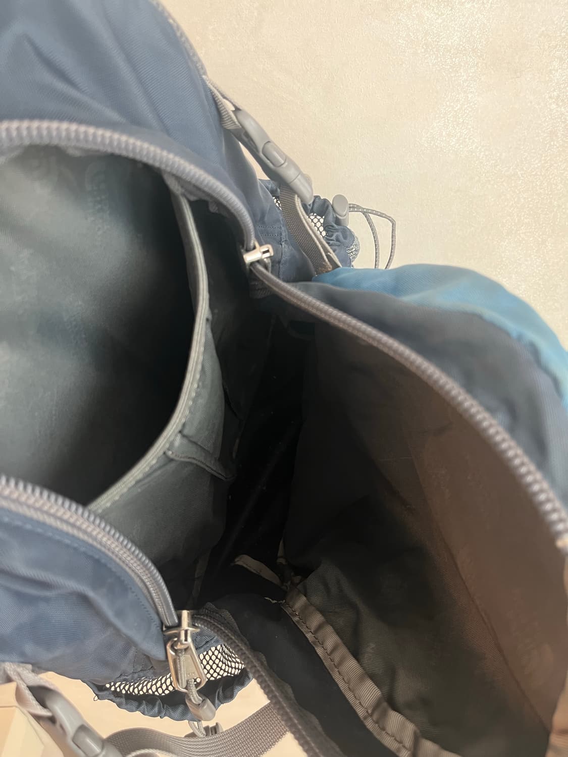 노스페이스 미니샷 백팩 블루 상품이미지4