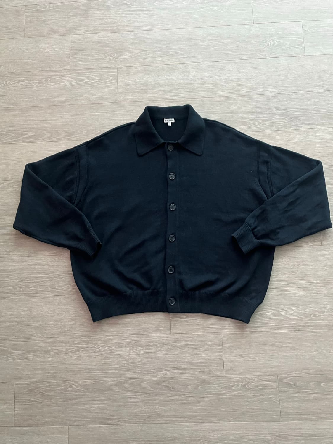 (새상품) 아노블리어 카라 니트 가디건 상품이미지4