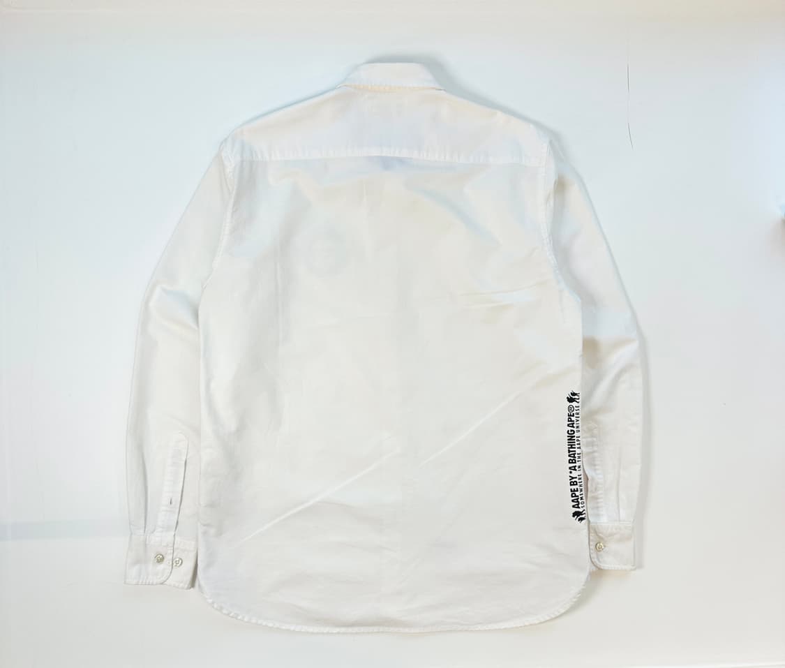 베이프 에이프 옥스포드 셔츠 L 상품이미지2