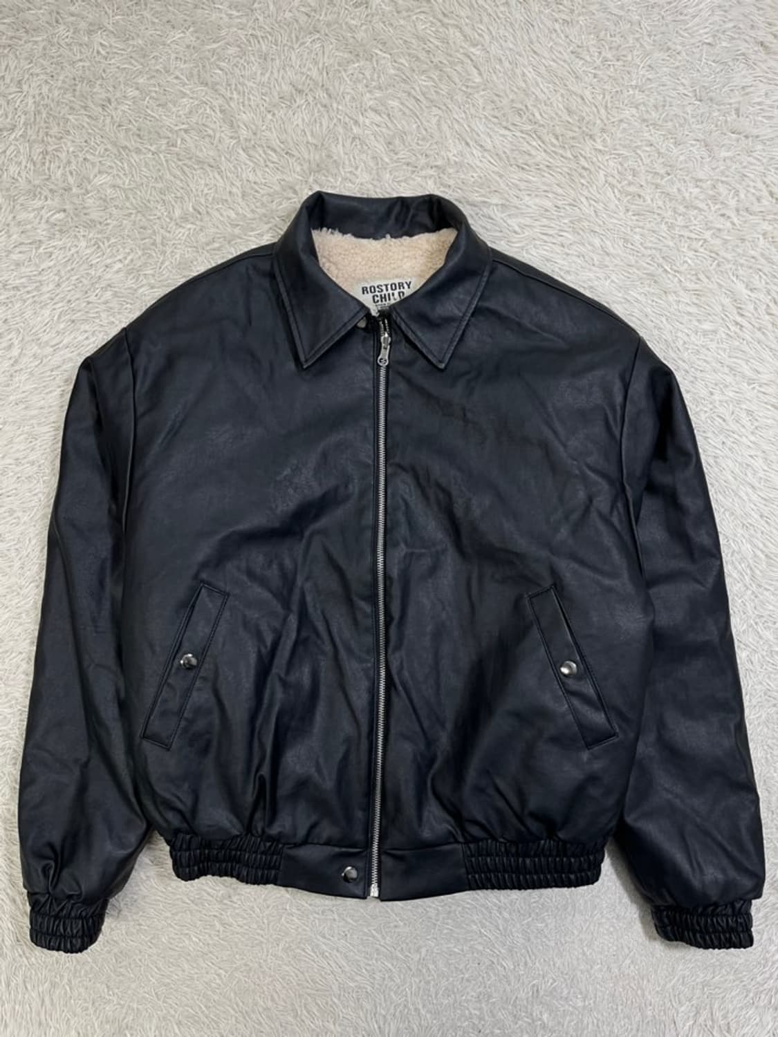 빈티지 쉐르파 가죽 자켓/#2774 상품이미지1