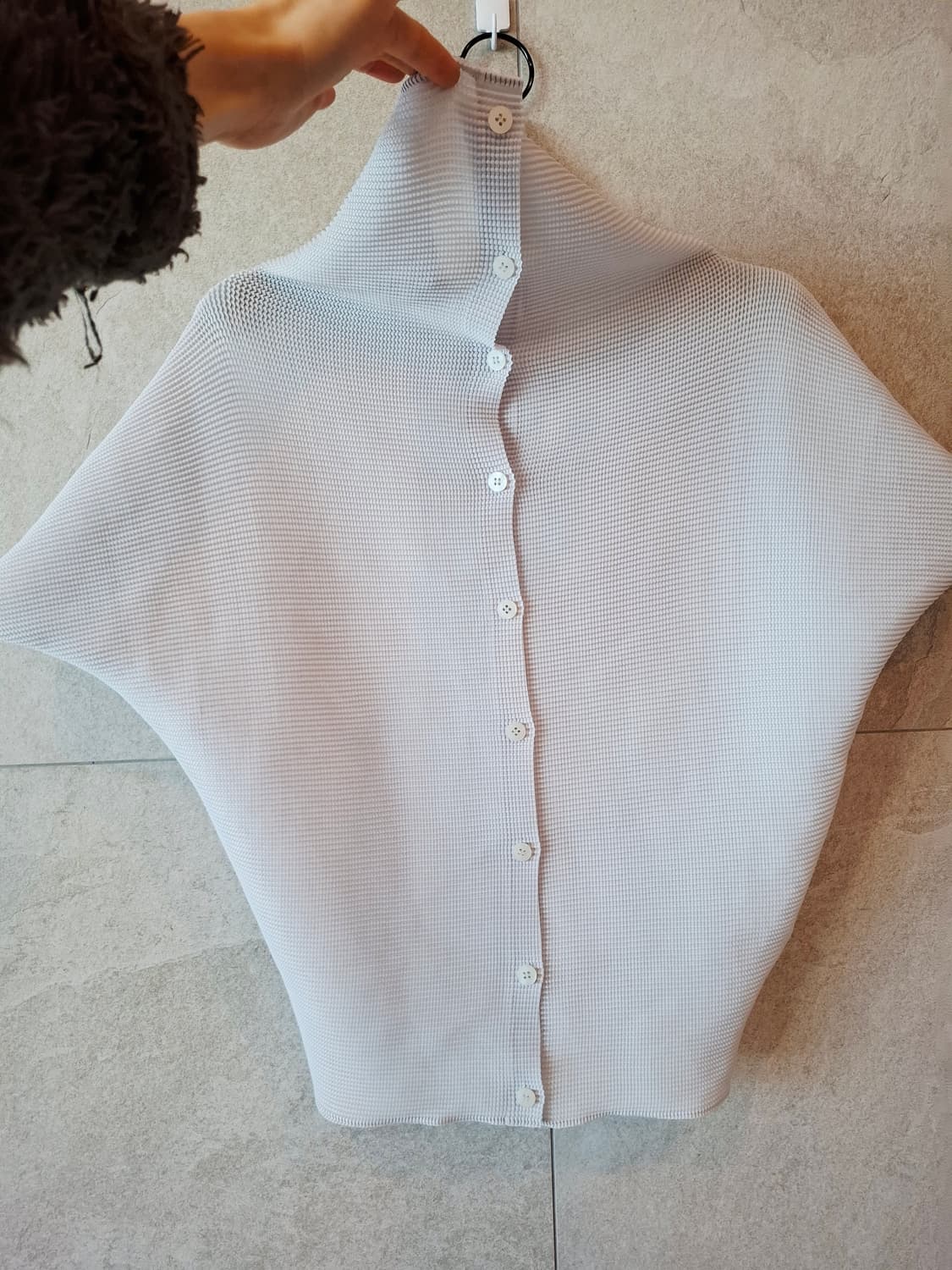 이세이미야케 돌먼 스트레치 가디건 플리츠플리즈 상품이미지6