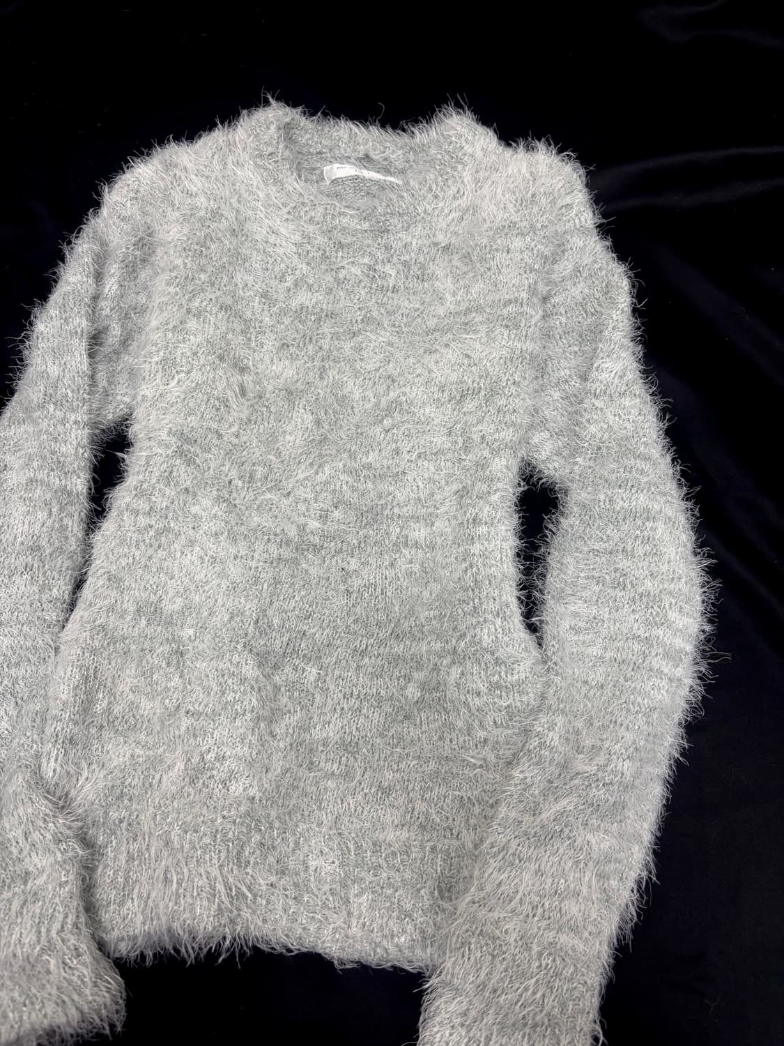 y2k Silver Fur Sleeve 상품이미지7