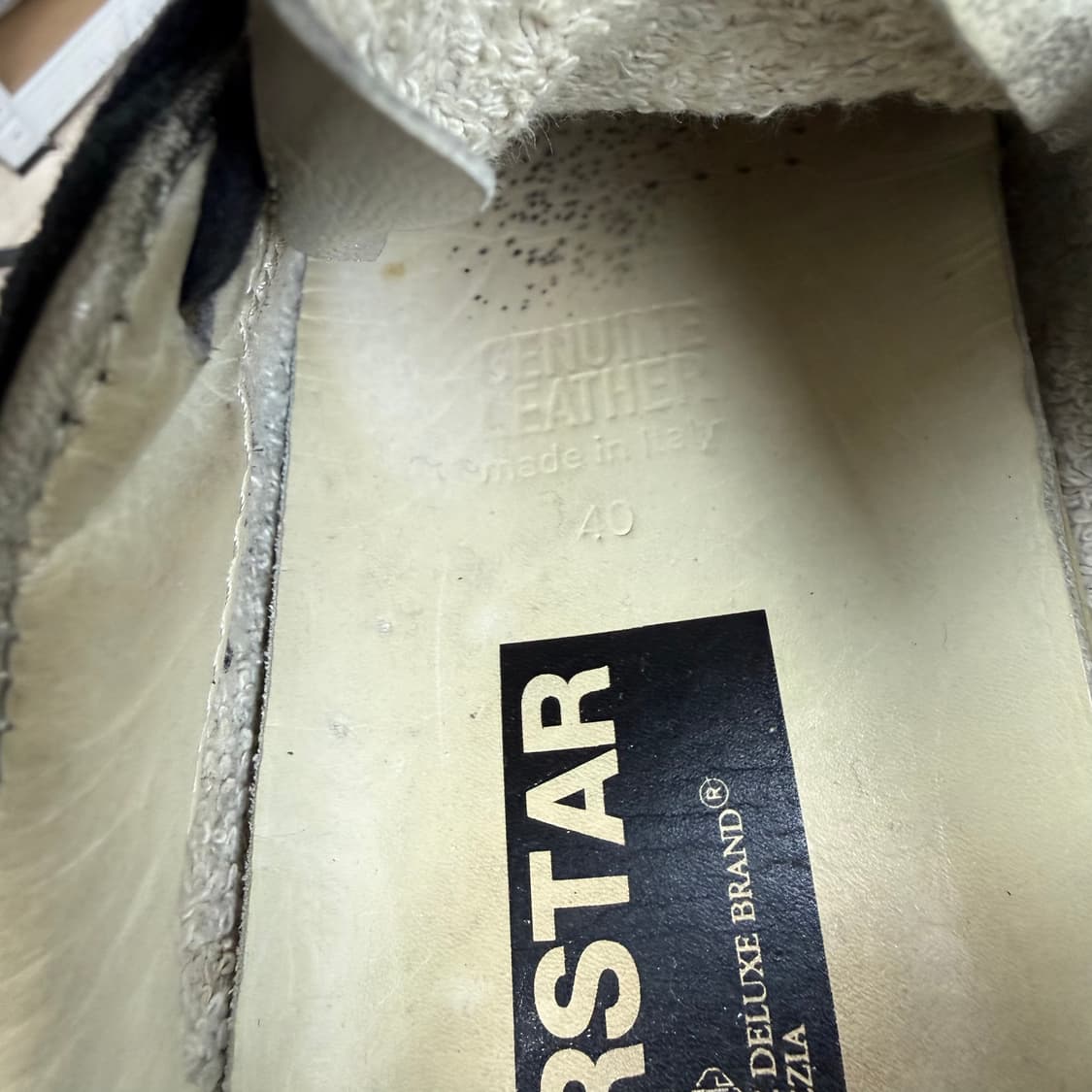 (40) 골든구스 슈퍼스타 실버블랙 상품이미지6