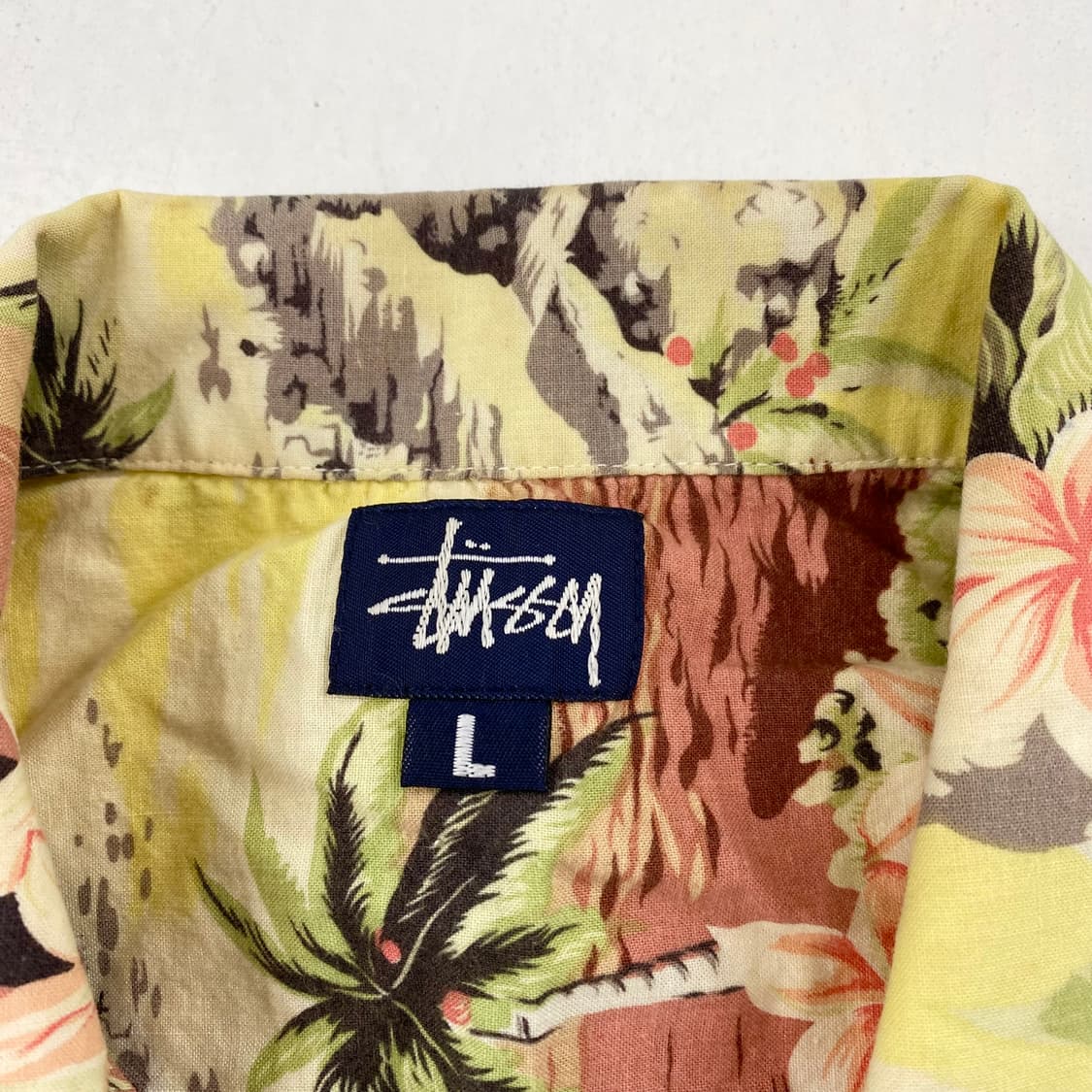 90s 올드 스투시 하와이안 셔츠 (100) 상품이미지9