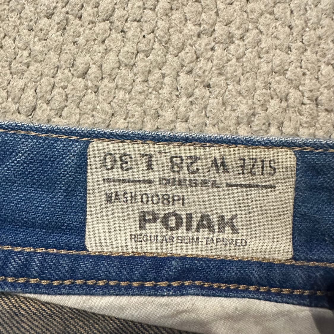 디젤 POIAK 데님 팬츠 상품이미지5