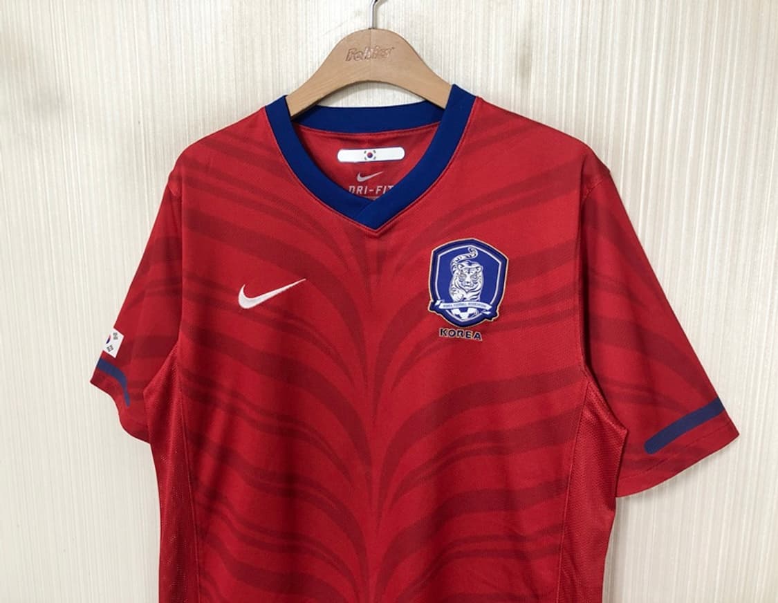 (4)나이키 10-12 축구국가대표 홈유니폼/져지 L(100)/적호 상품이미지6