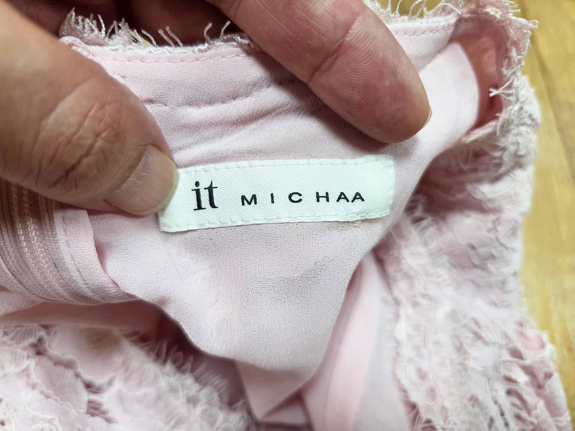 잇미샤(it michaa) 투톤 레이스원피스 55 새상품 상품이미지8
