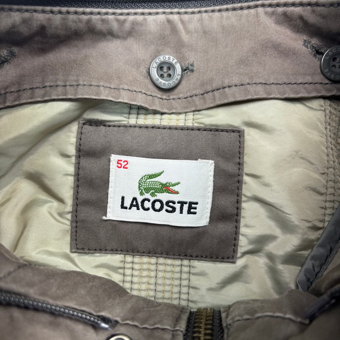 라코스테 스탠드넥 집업 자켓 XL 상품이미지7