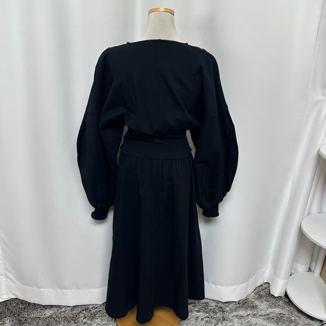  자라 여자 스판 검정 밴딩 원피스 S (44-55추천) 상품이미지6