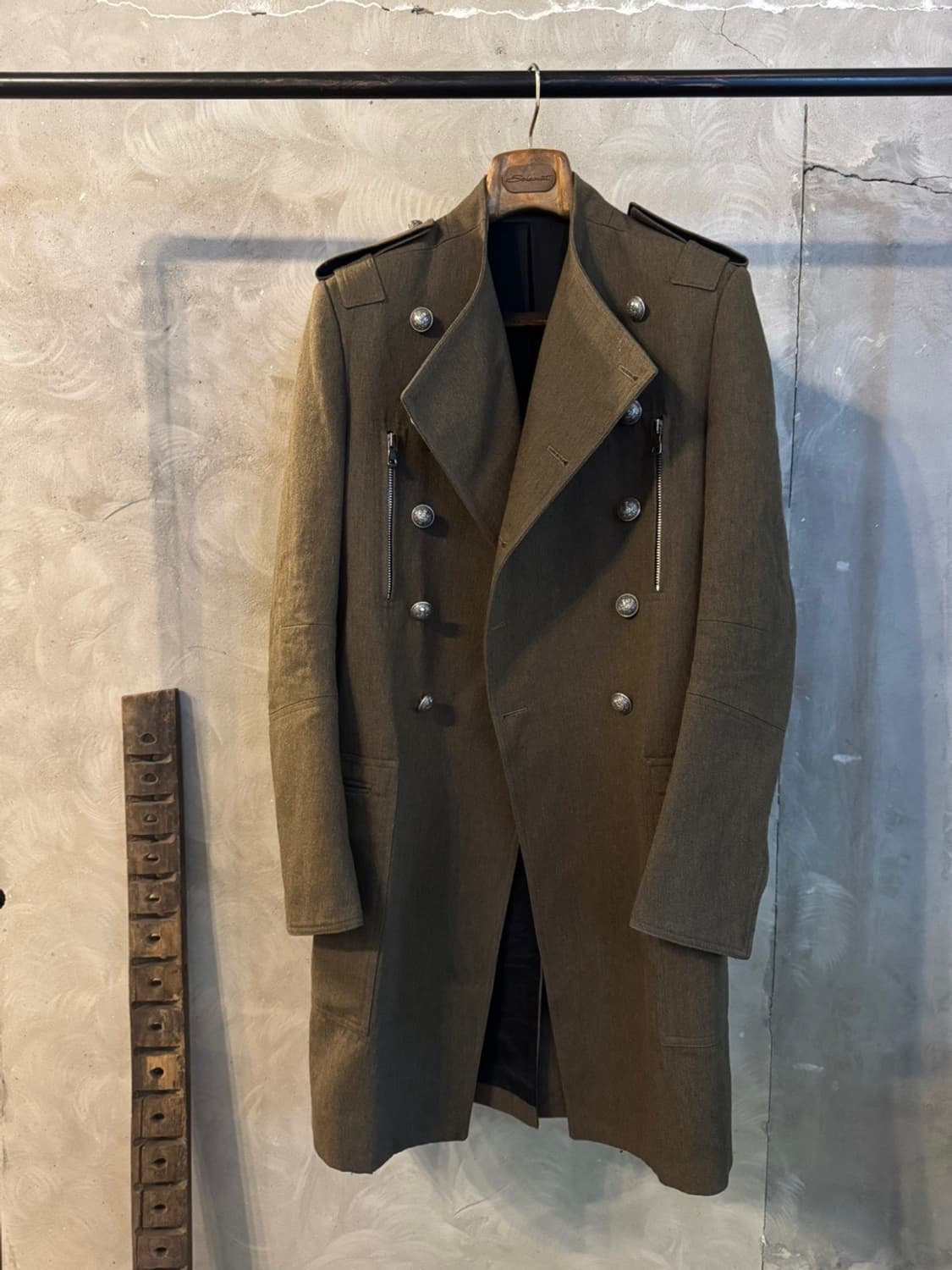 BALMAIN 발망 커버트울 더블코트 100 상품이미지4