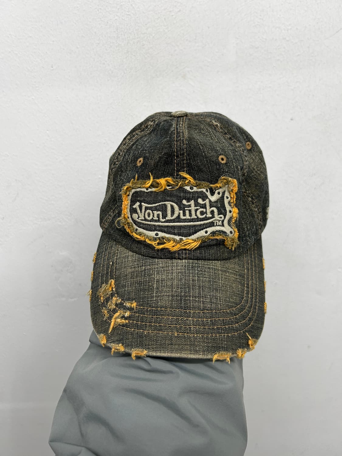 Y2K 본더치 데님 빈티지 캡 상품이미지2