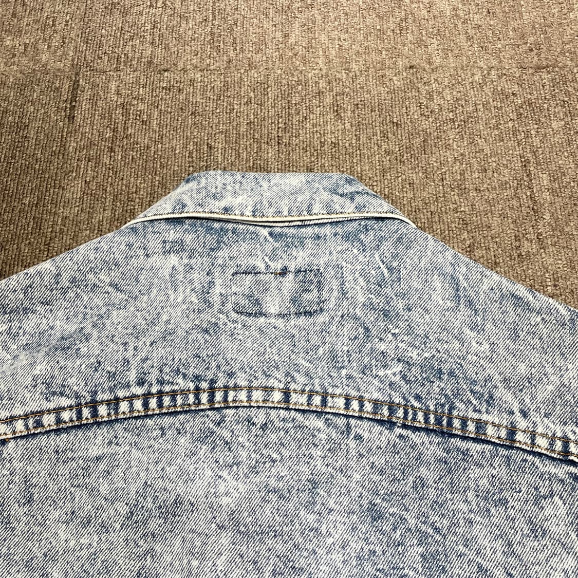 (M) 80~90s Levi's 리바이스 워싱 트러커 데님 자켓 상품이미지8