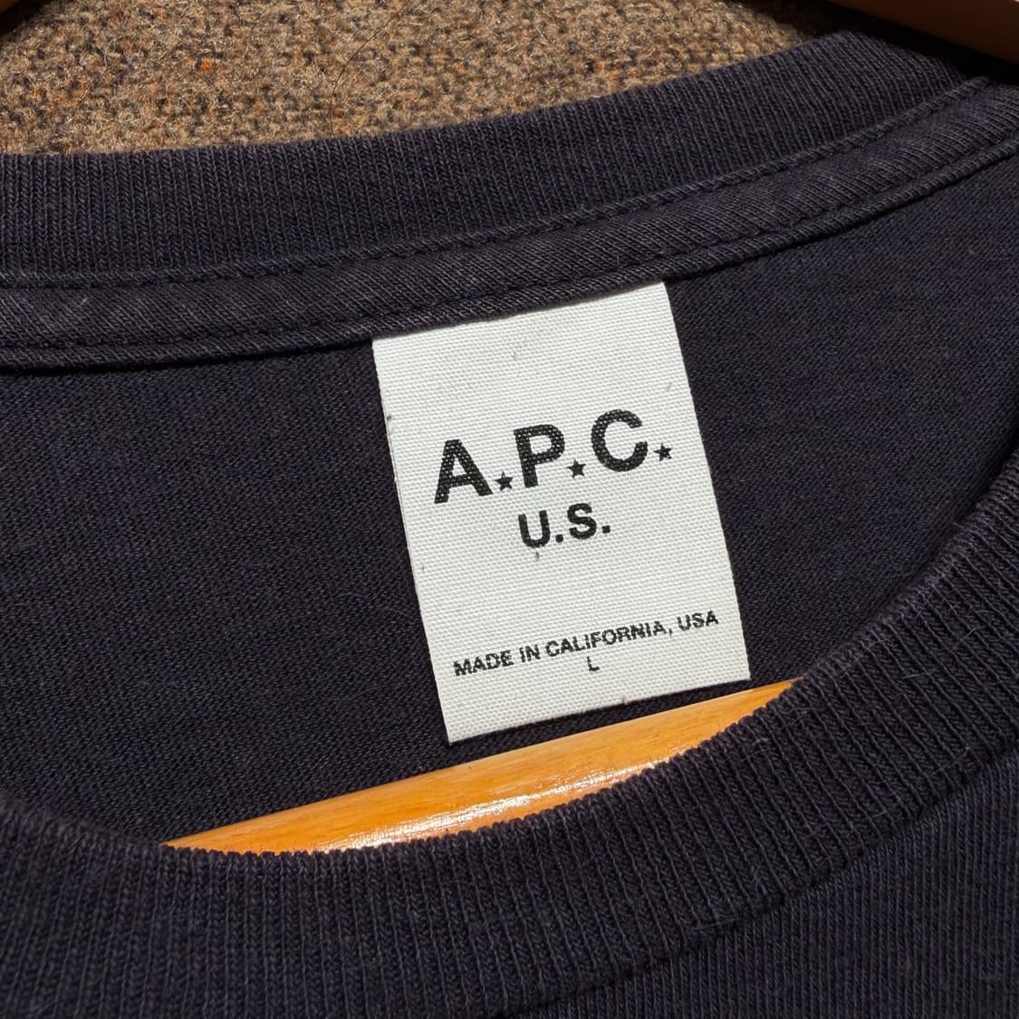 A.P.C. 아페쎄 USA 반팔 L 상품이미지3