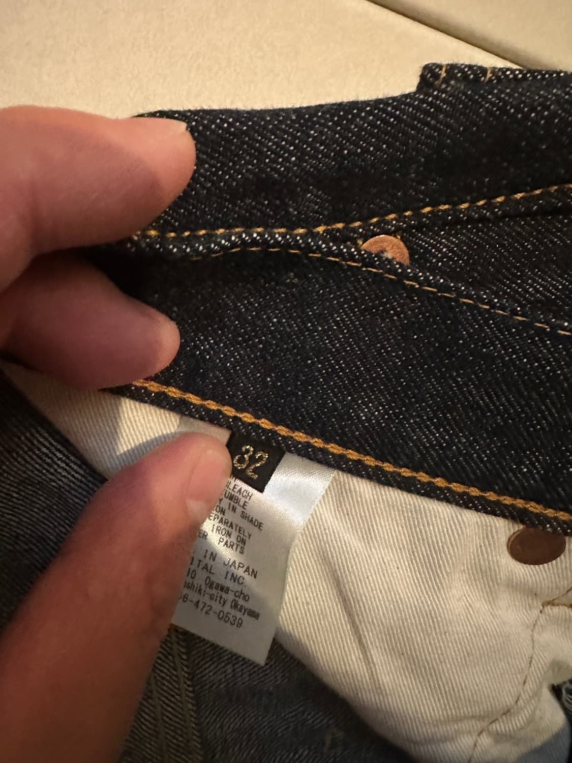 캐피탈 오카벨보 32사이즈 새상품 상품이미지3