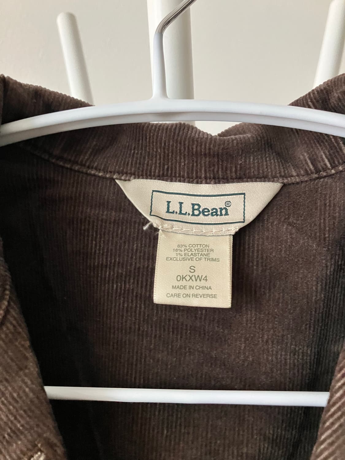 엘엘빈 LL Bean 브라운 코듀로이 자켓 상품이미지6
