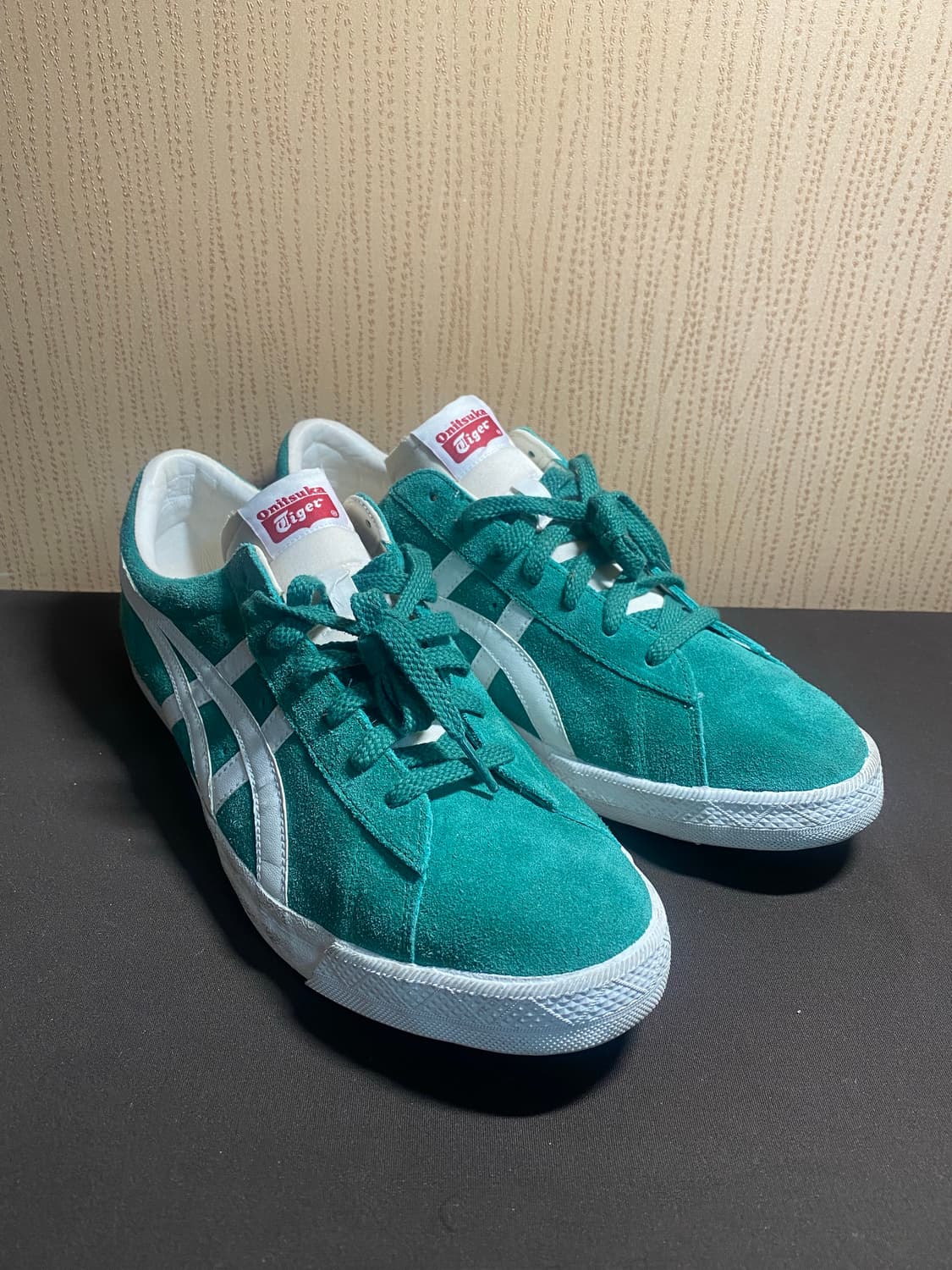 오니츠카 타이거 GSM 스웨이드 그린 상품이미지1