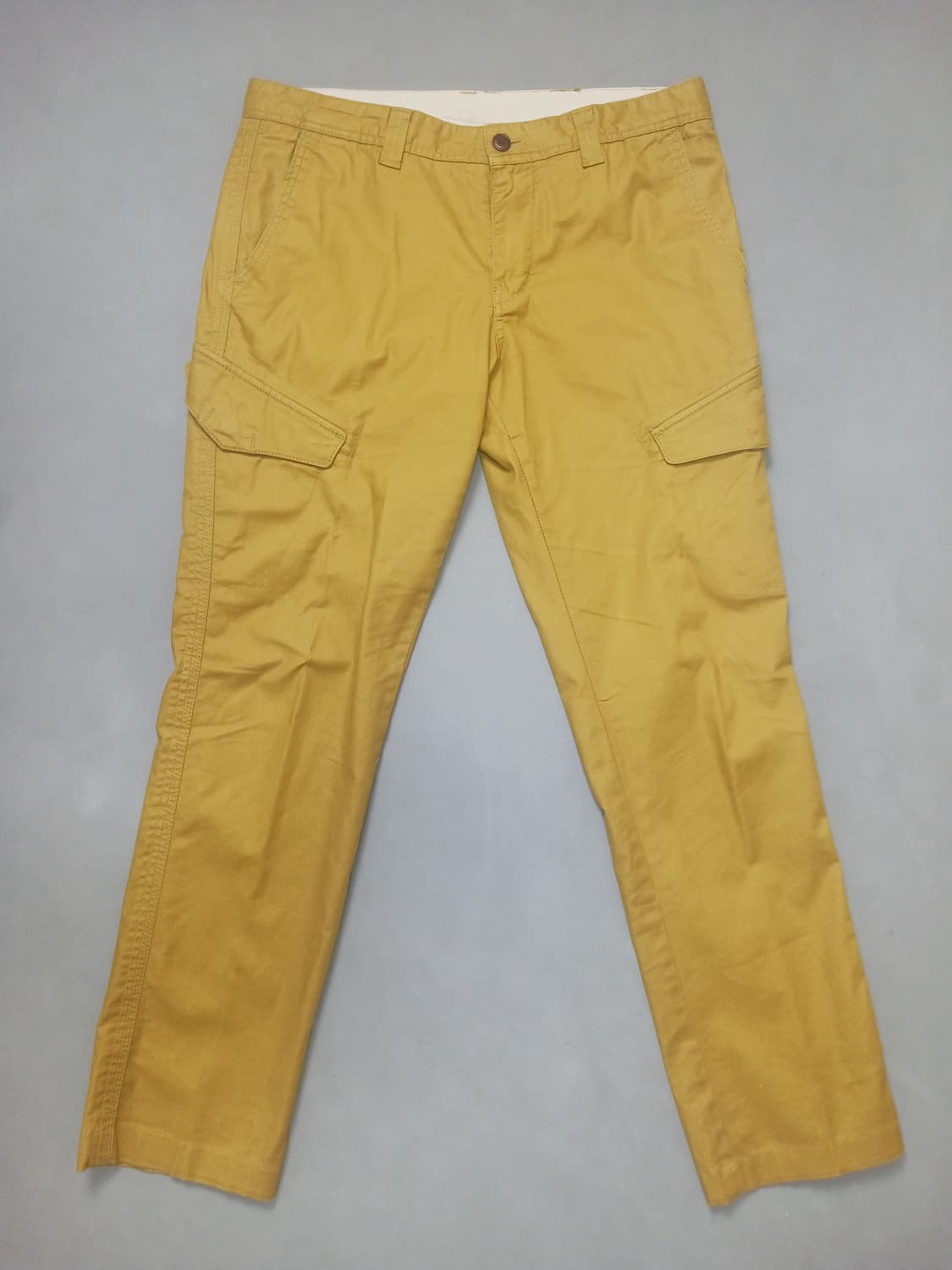 [34] 인터메조 머스타드 카고 팬츠 면바지 상품이미지1
