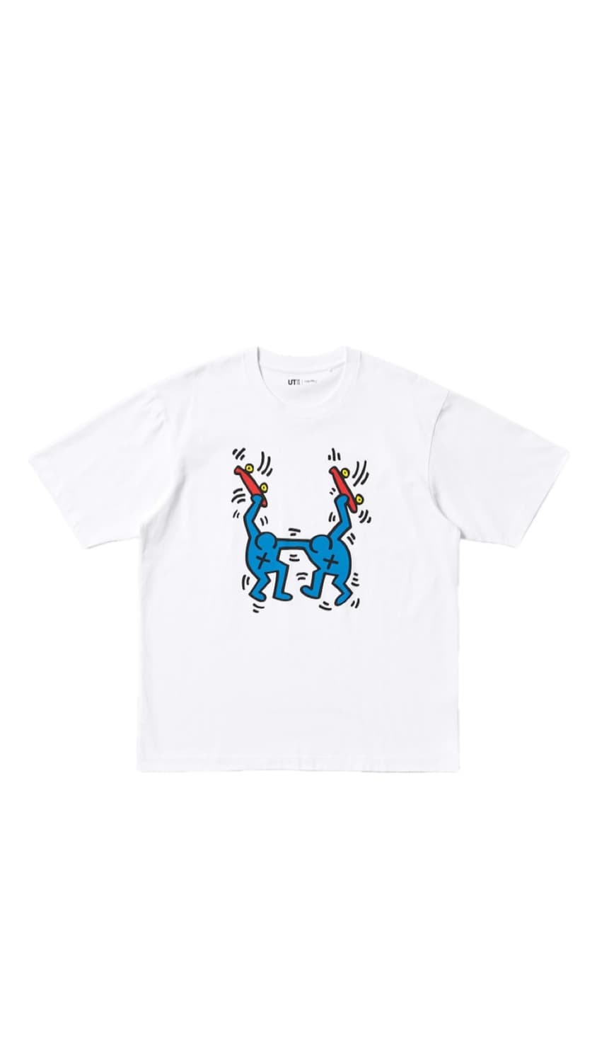 유니클로 keith haring 그래픽 반팔 (L) (정품) 상품이미지1
