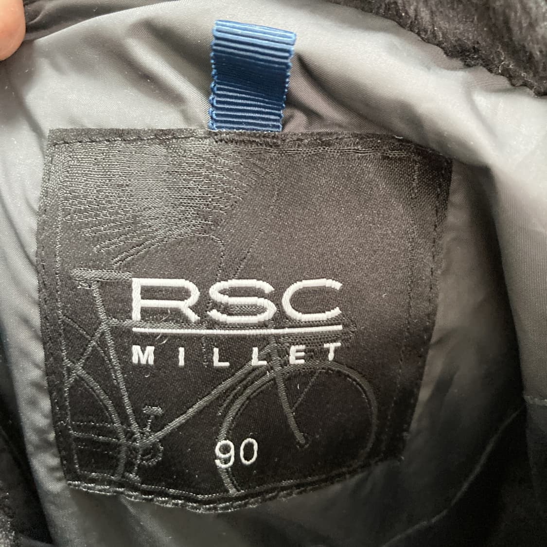 밀레 여성구스다운롱패딩자켓 그레이 90  상품이미지4