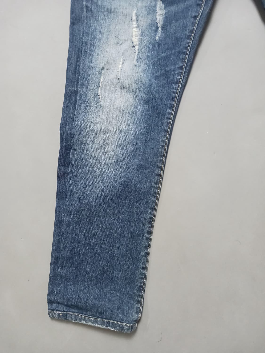 [48] 디스퀘어드2 페인트 디스워싱 슬림진 청바지 32 33 상품이미지3
