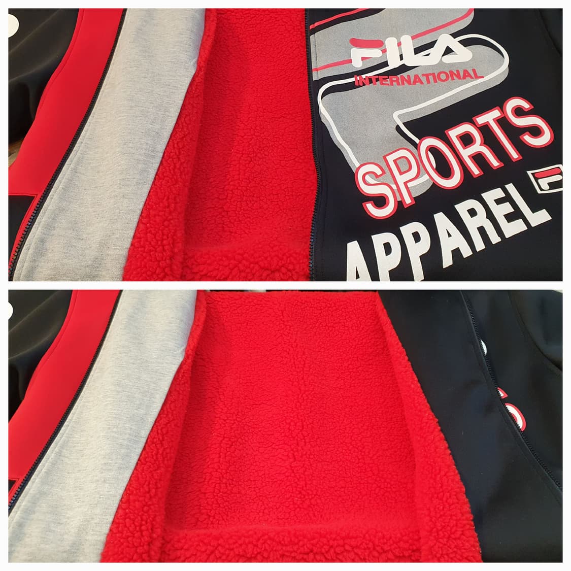 100/105.FILA 뽀글이 후드점퍼 상품이미지8