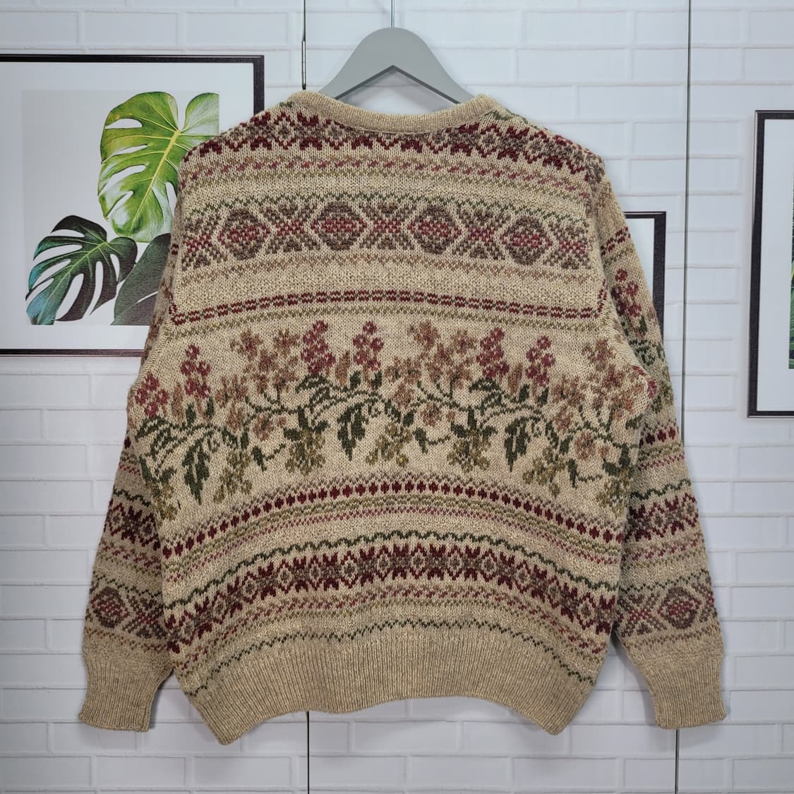 로라 애슐리 울100% 스웨터 Made in Great Britain M 상품이미지4